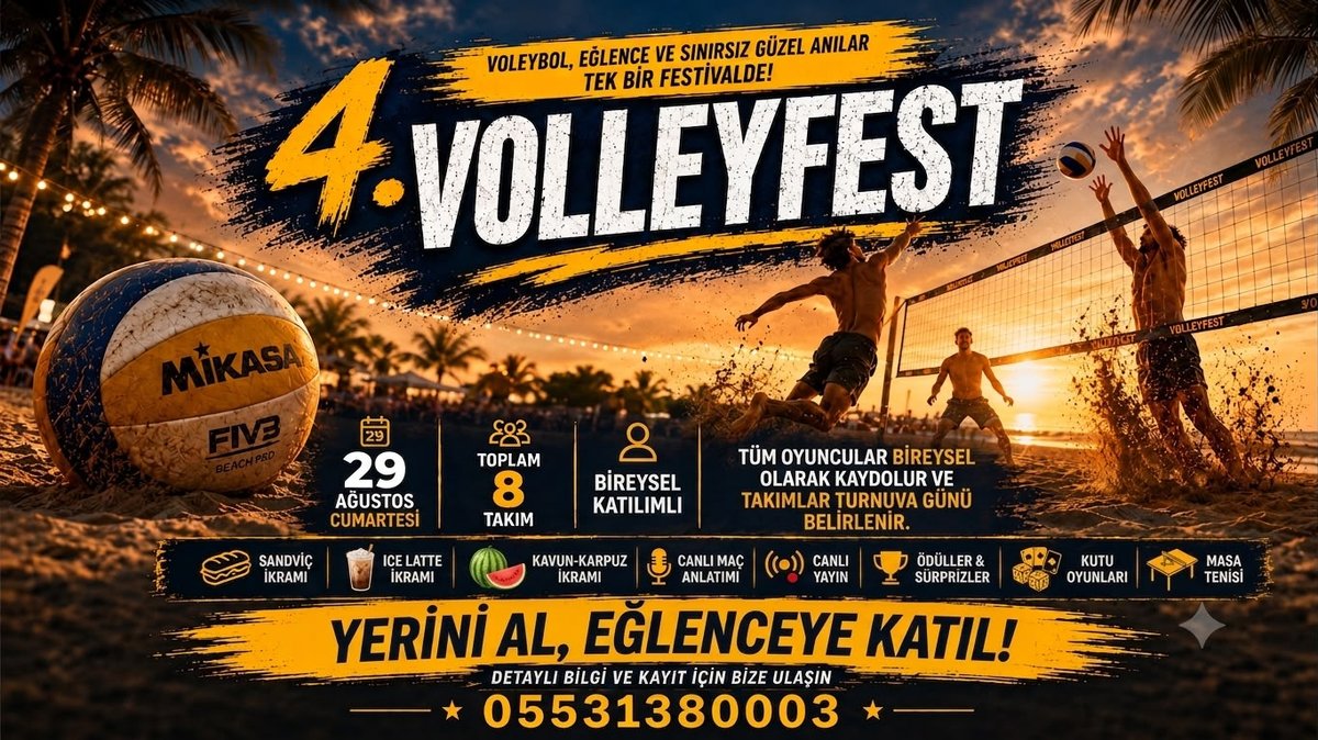 4.VOLLEYFEST ETKİNLİĞİ